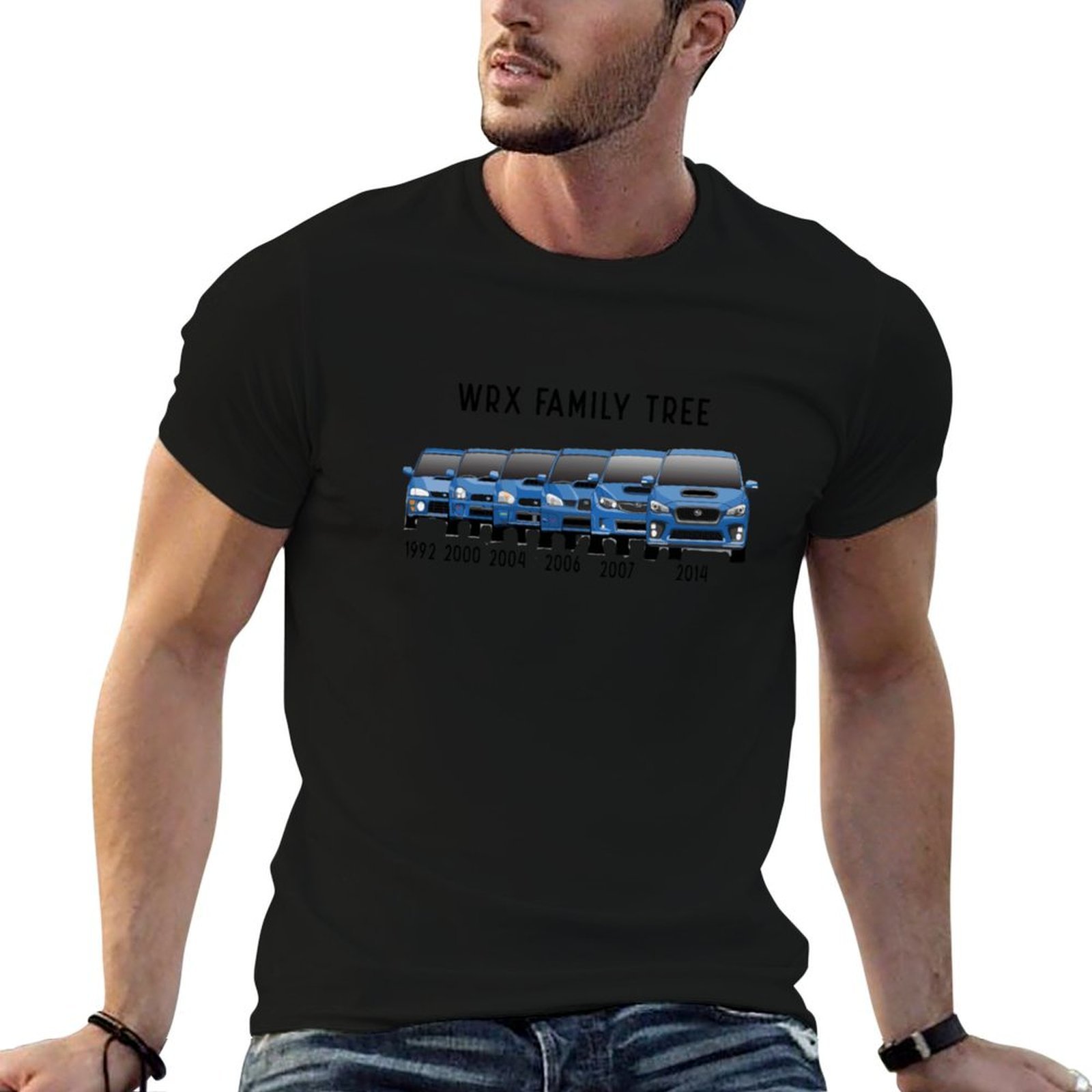 WRX family tree T-Shirt graphi - Family Tree Print 评论和价格