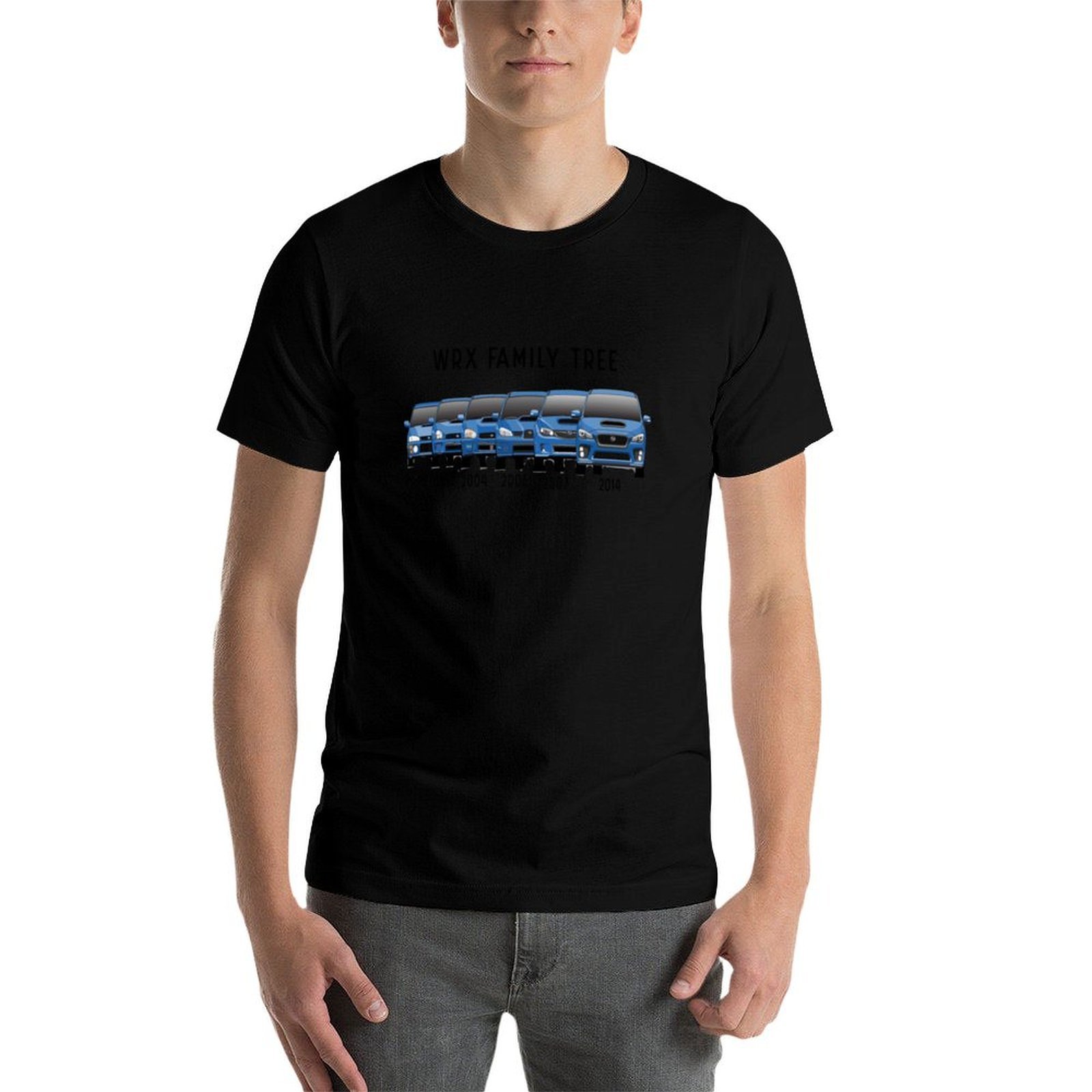 WRX family tree T-Shirt graphi - Family Tree Print 评论和价格